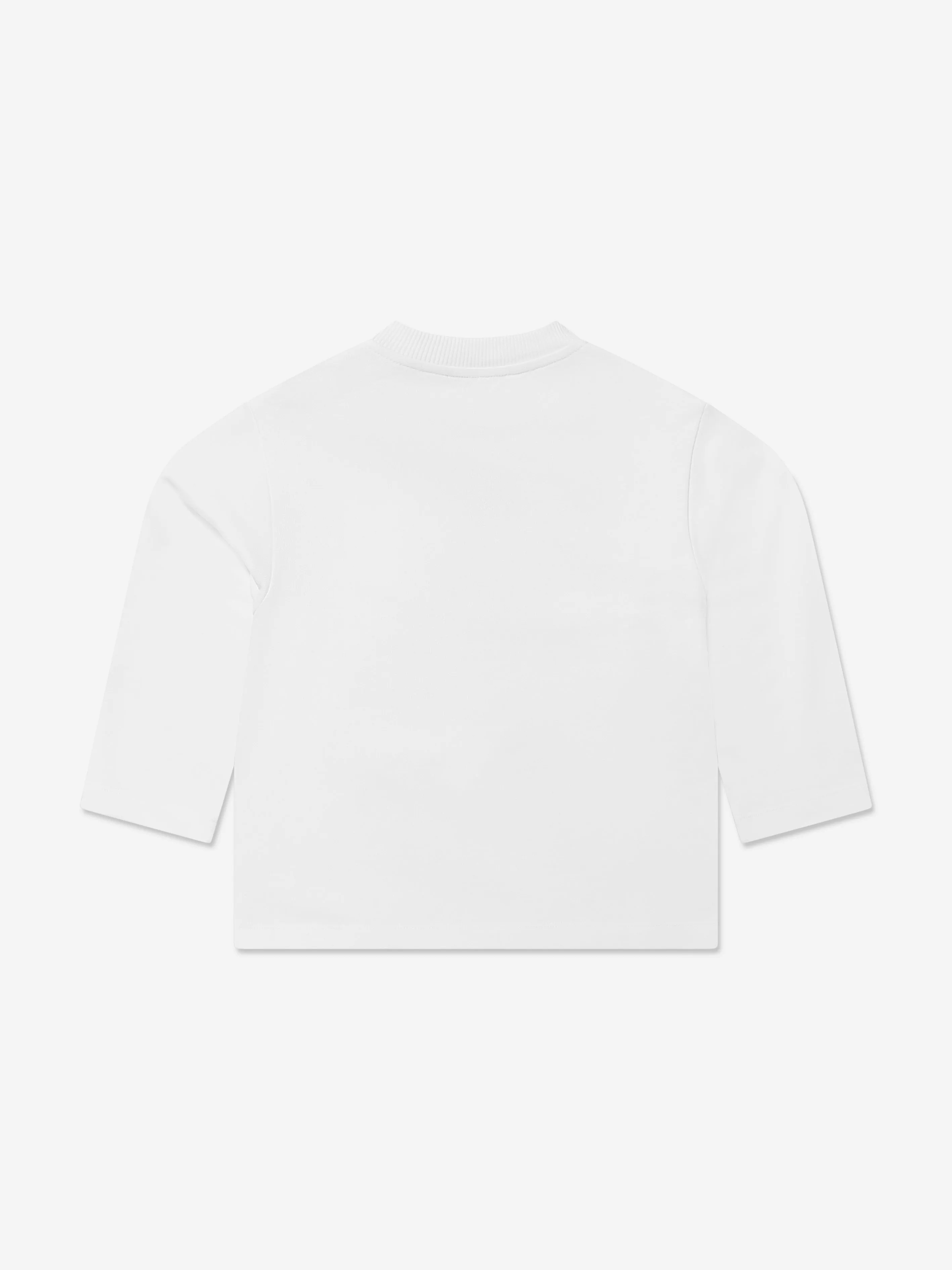 Balmain Kids Logo-Sweatshirt in Weiß