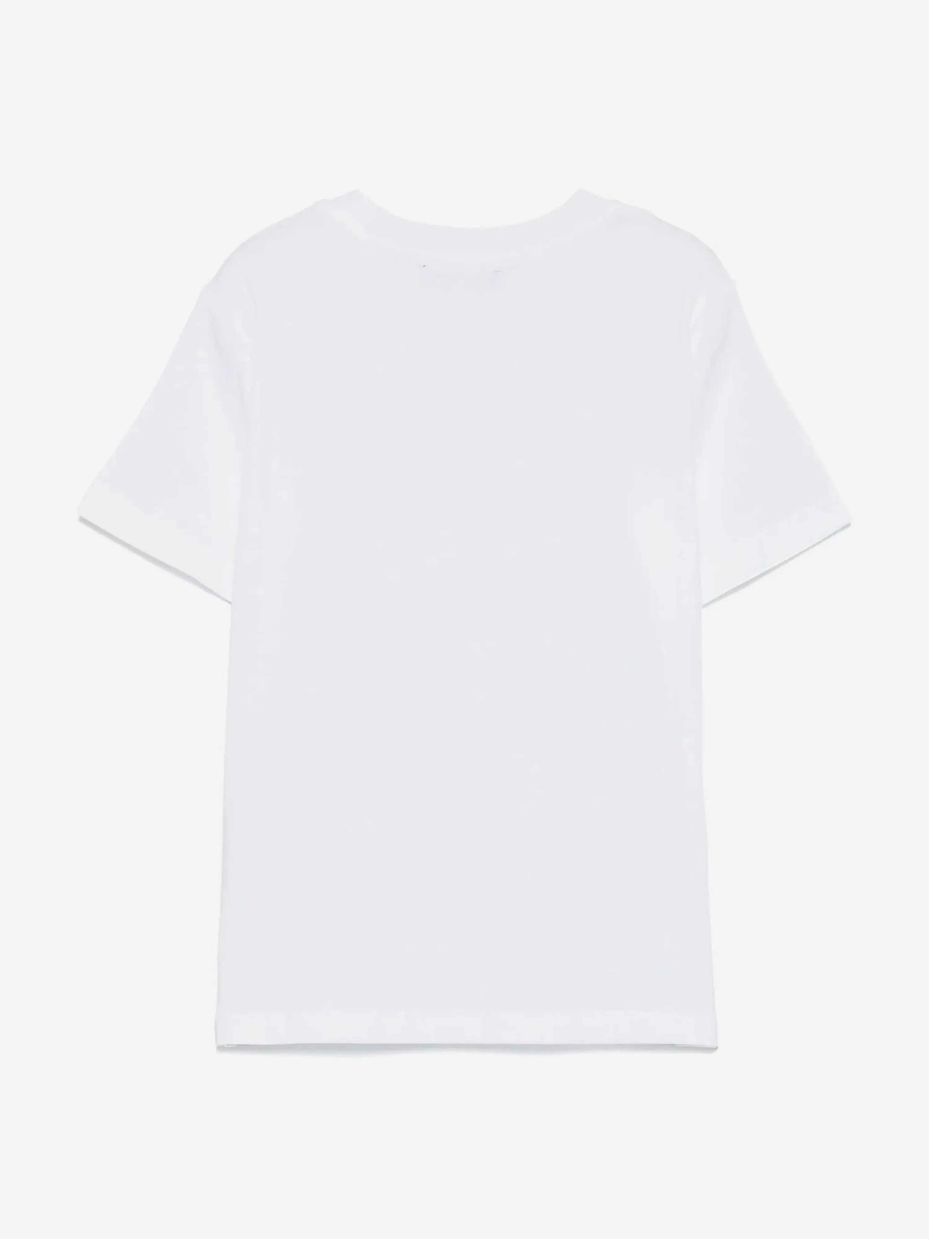 Balmain Kids Logo T-Shirt in Weiß