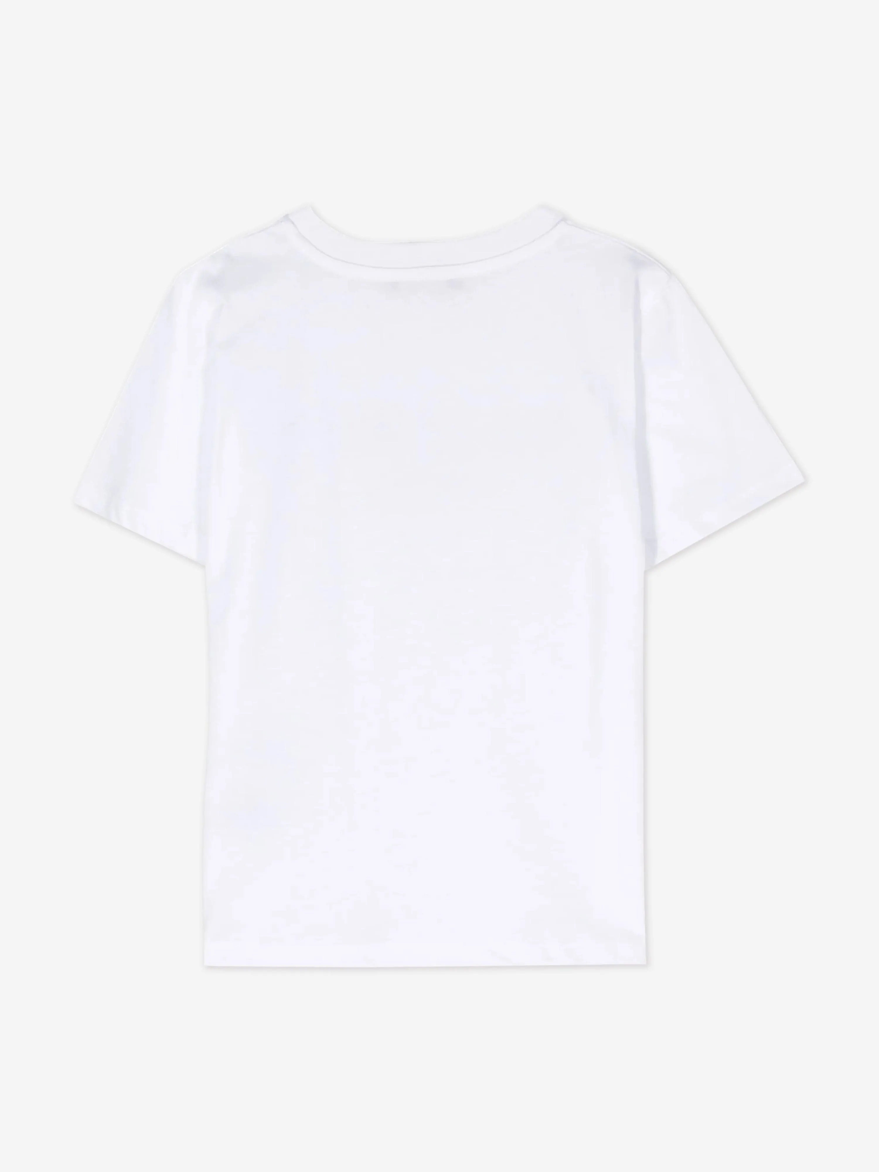 Balmain Kids Logo T-Shirt in Weiß