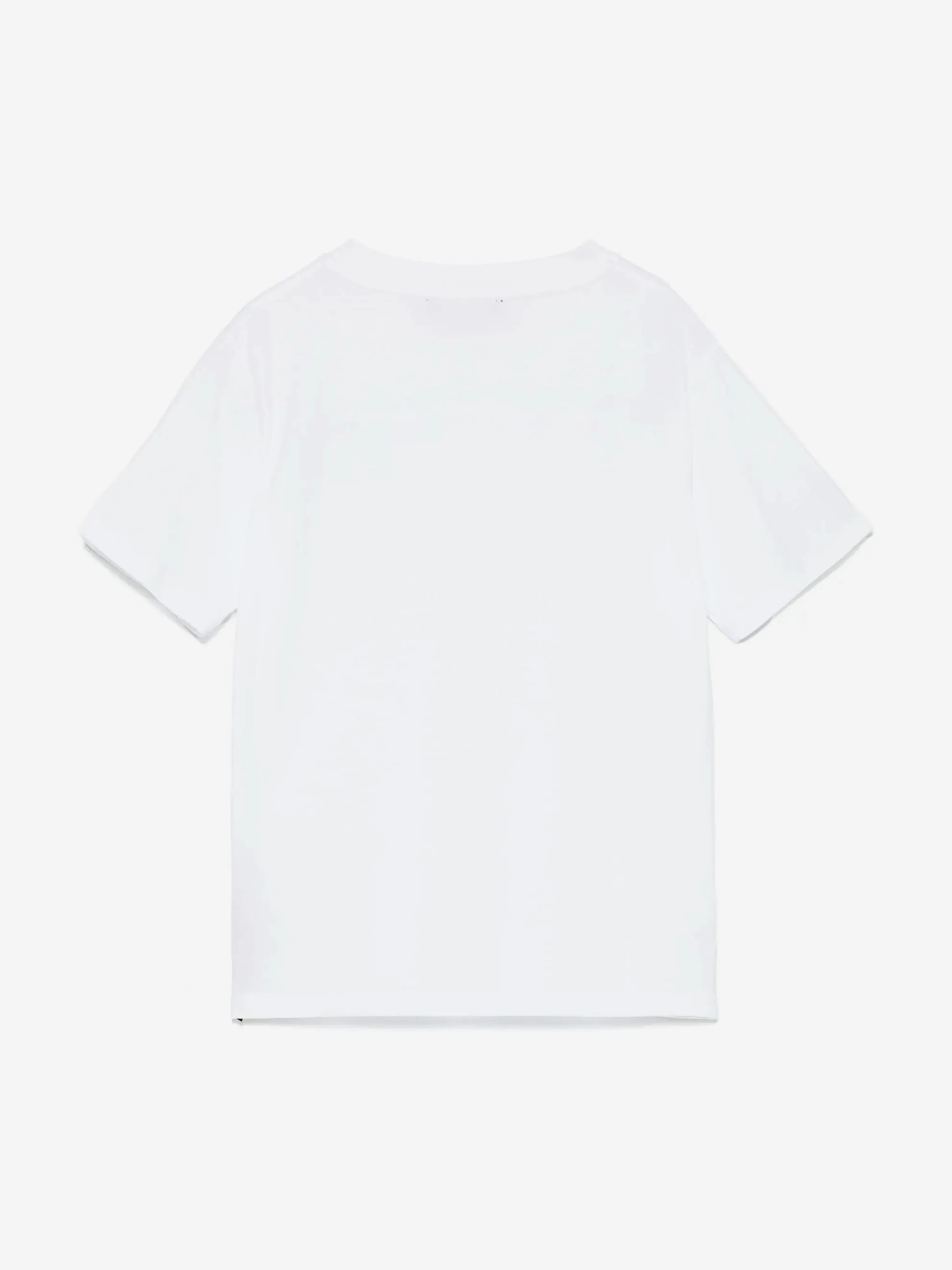 Balmain Kids Logo T-Shirt in Weiß