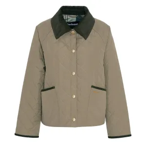 Barbour Womens Anise Quilt Dusky Green/Ancient raincoats promo code