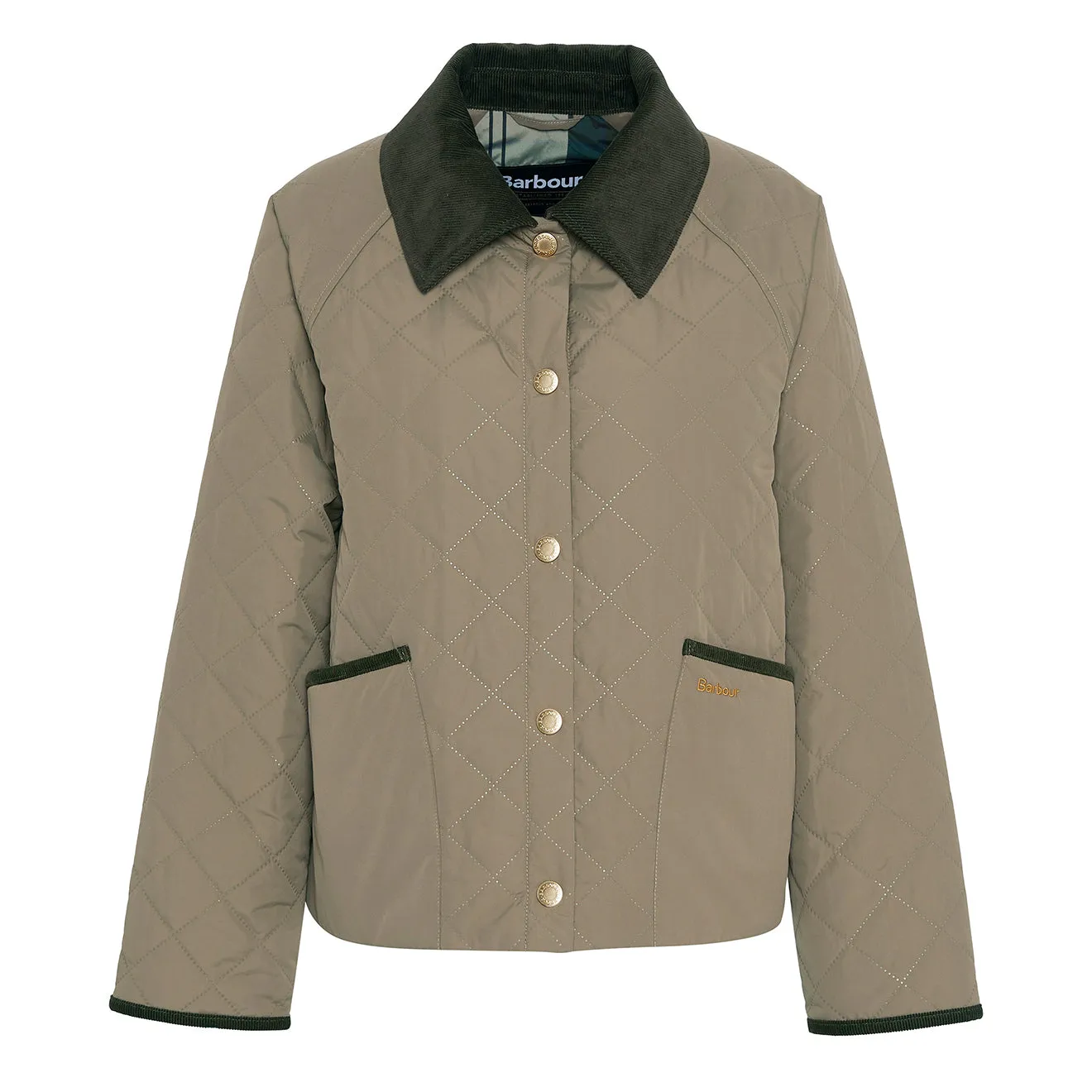 Barbour Womens Anise Quilt Dusky Green/Ancient raincoats promo code