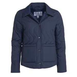 Barbour Womens Barmouth Quilted Jacket Summer Navy raincoats promo code