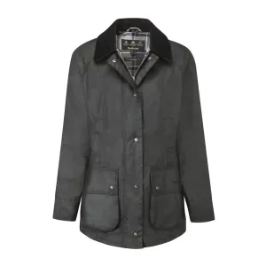 Barbour Womens Beadnell Wax Jacket Black raincoats promo code