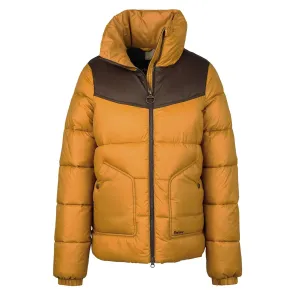 Barbour Womens Belford Quilted Jacket Dijon / Mahogany Ancient raincoats promo code