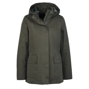 Barbour Womens Buttercup Waterproof Jacket Olive / Classic raincoats promo code