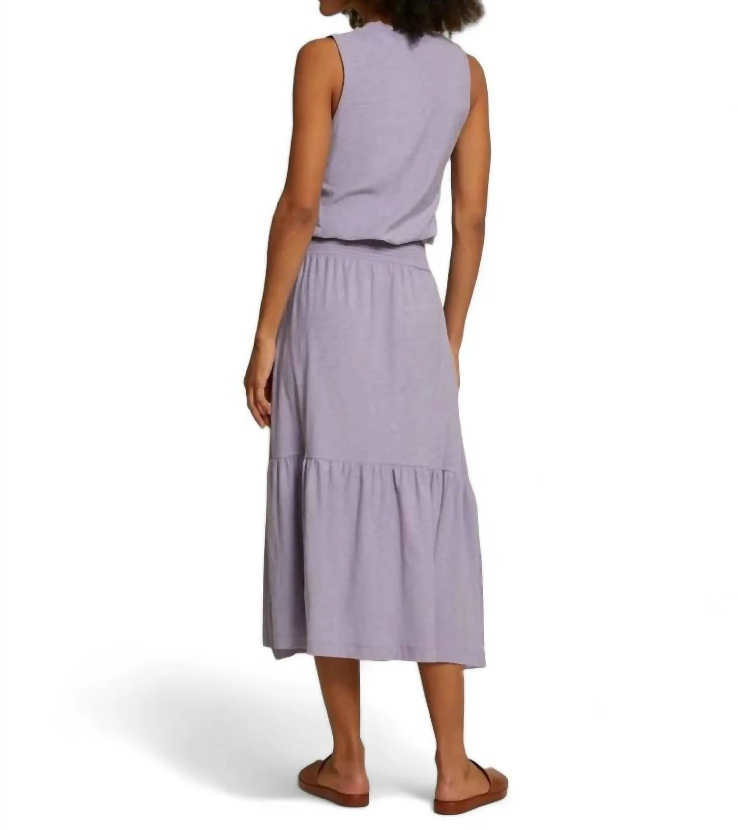 Barrett 90S Midi Dress In Shallot
