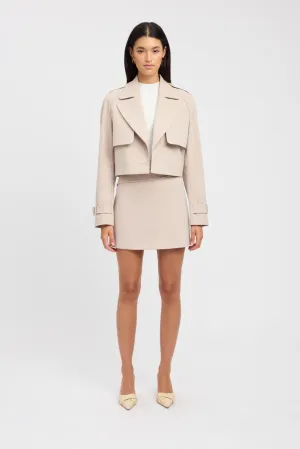 Berlin Cropped Trench womens parkas best deals