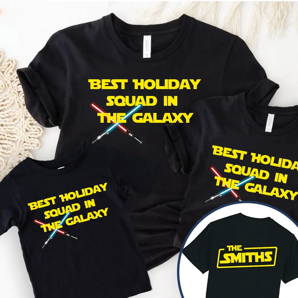 Best Holiday Squad In Galaxy Matching T-Shirts maternity leggings online