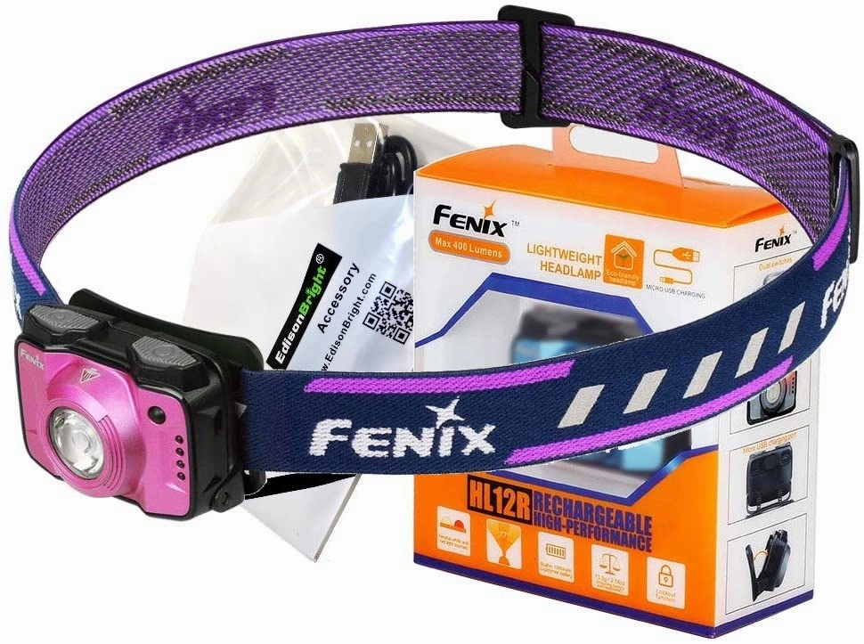 Special Price For 72%OFF Fenix HL12R USB rechargeable 400 lumen CREE LED headlamp with EdisonBright USB charging cable are cheapest price now, top quality and best service for you.
