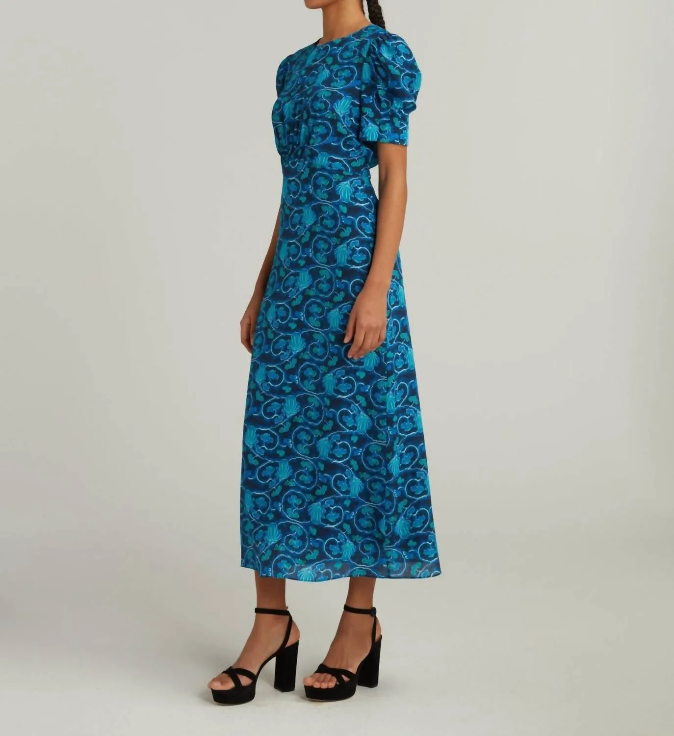 Bianca Dress In Harvest Midnight