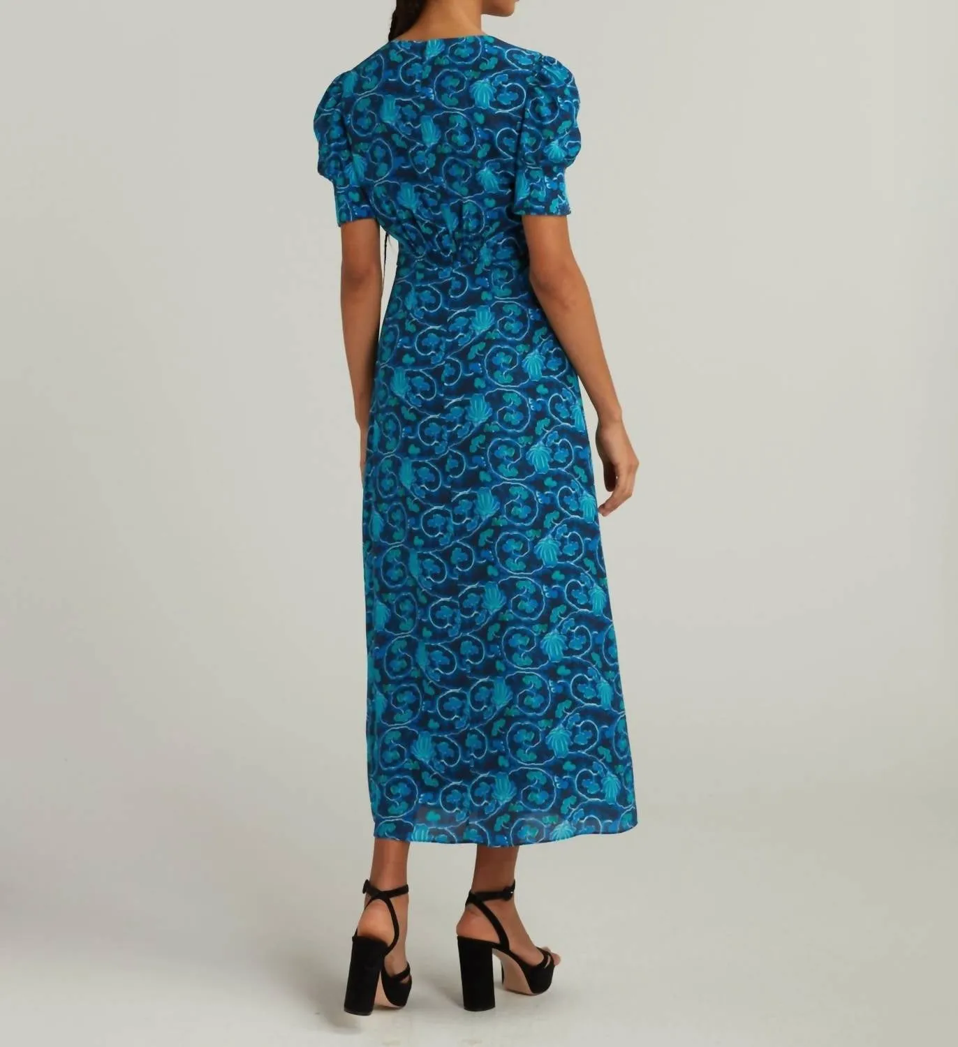 Bianca Dress In Harvest Midnight