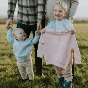 Big & Little Siblings Script Kids Sweatshirts boys fashion clearance