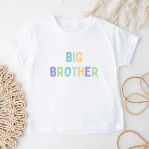 Big Brother Pastel Kids T-Shirt boys apparel promo code