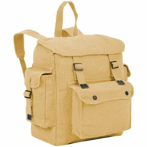 Highest quality Big Discount For 2025 Highlander Beige Canvas Webbing Backpack with Pockets - 18L With 100% Quality . Orders these Items here, 100% guarantee quality!