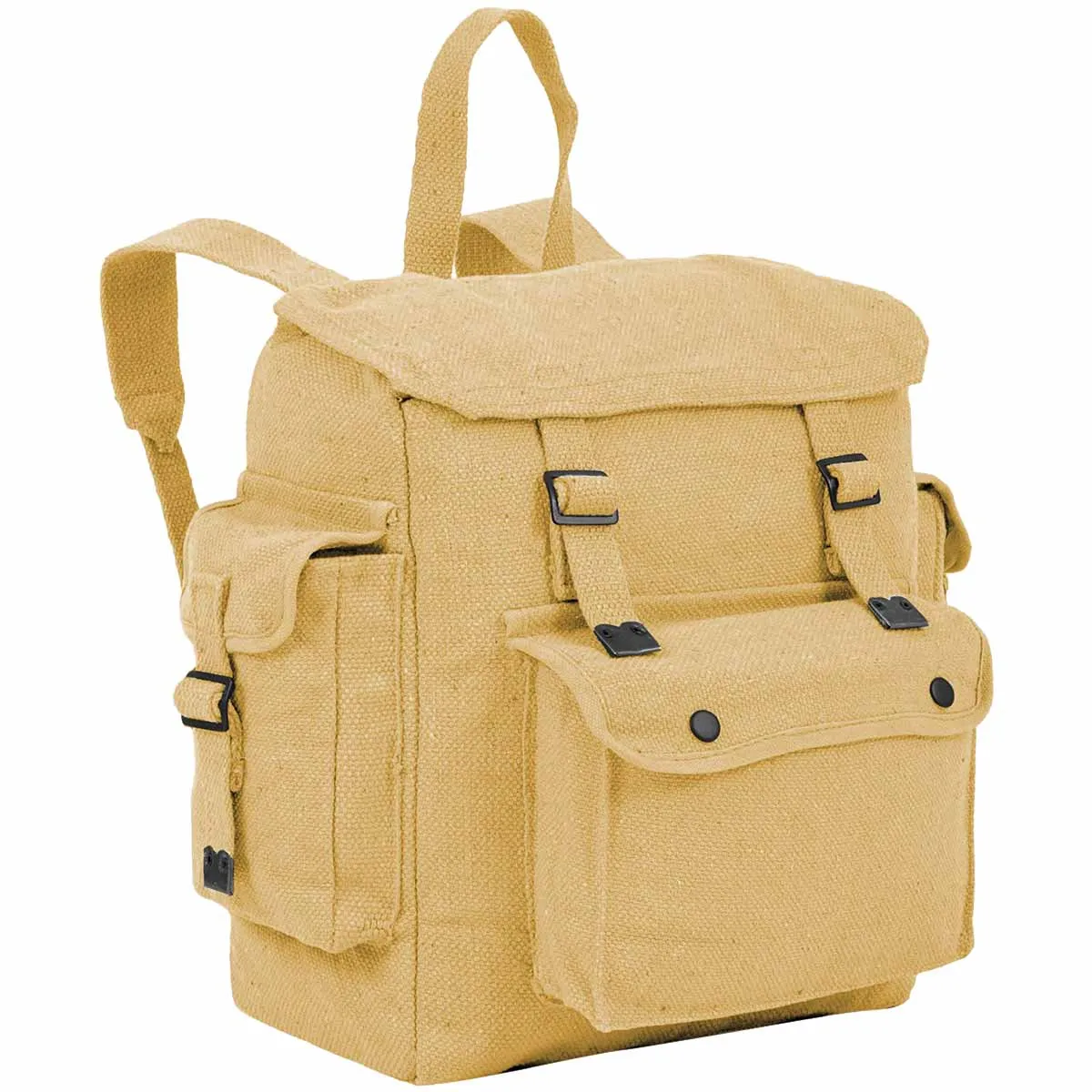 Highest quality Big Discount For 2025 Highlander Beige Canvas Webbing Backpack with Pockets - 18L With 100% Quality . Orders these Items here, 100% guarantee quality!