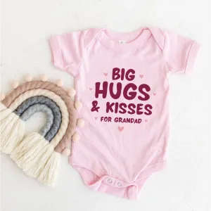 Big Hugs & Kisses Baby Vest cheap baby clothes online