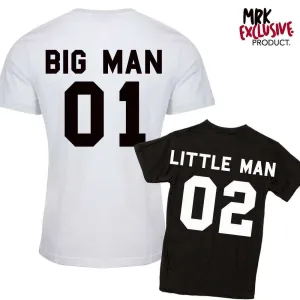 Big Man & Little Man Bestie/Brother Matching Tees (MRK X) boys outfits online store