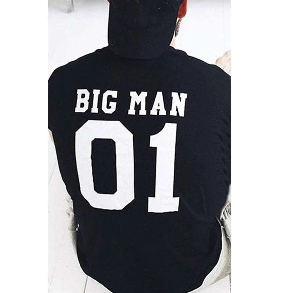 Big Man/Little Man Dad & Son Matching Tee & Bodysuit (MRK X)