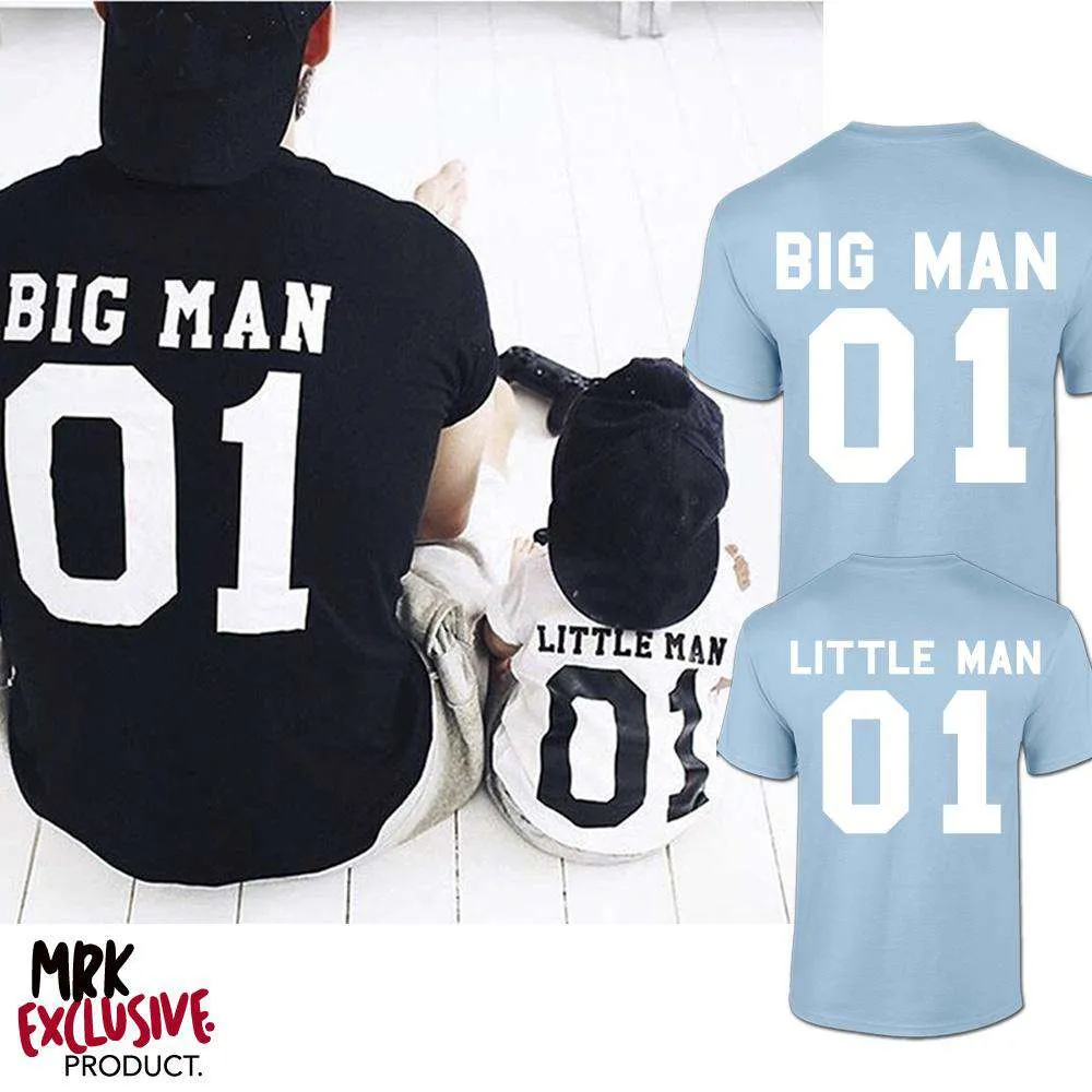 Big Man/Little Man Dad & Son Matching Tees (MRK X)