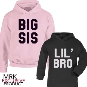 Big Sis/Lil' Bro Matching Hoodies (1-13 Years) (MRK X) girls dresses outlet