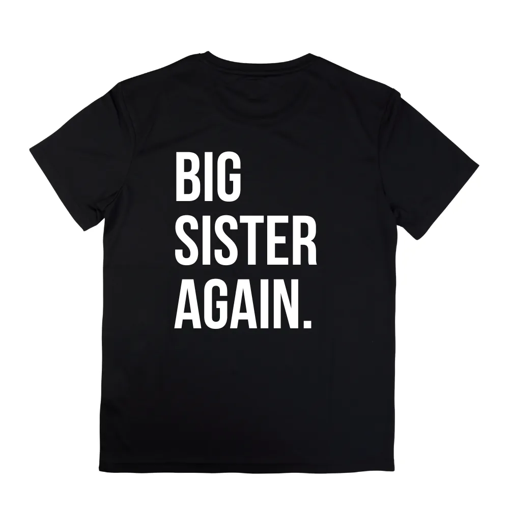 Big Sister Again T-Shirt girls dresses outlet