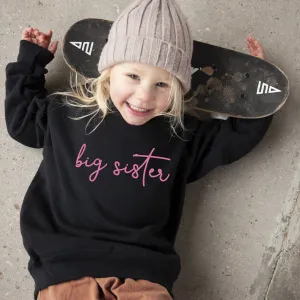 Big Sister Script Sweatshirt girls dresses outlet