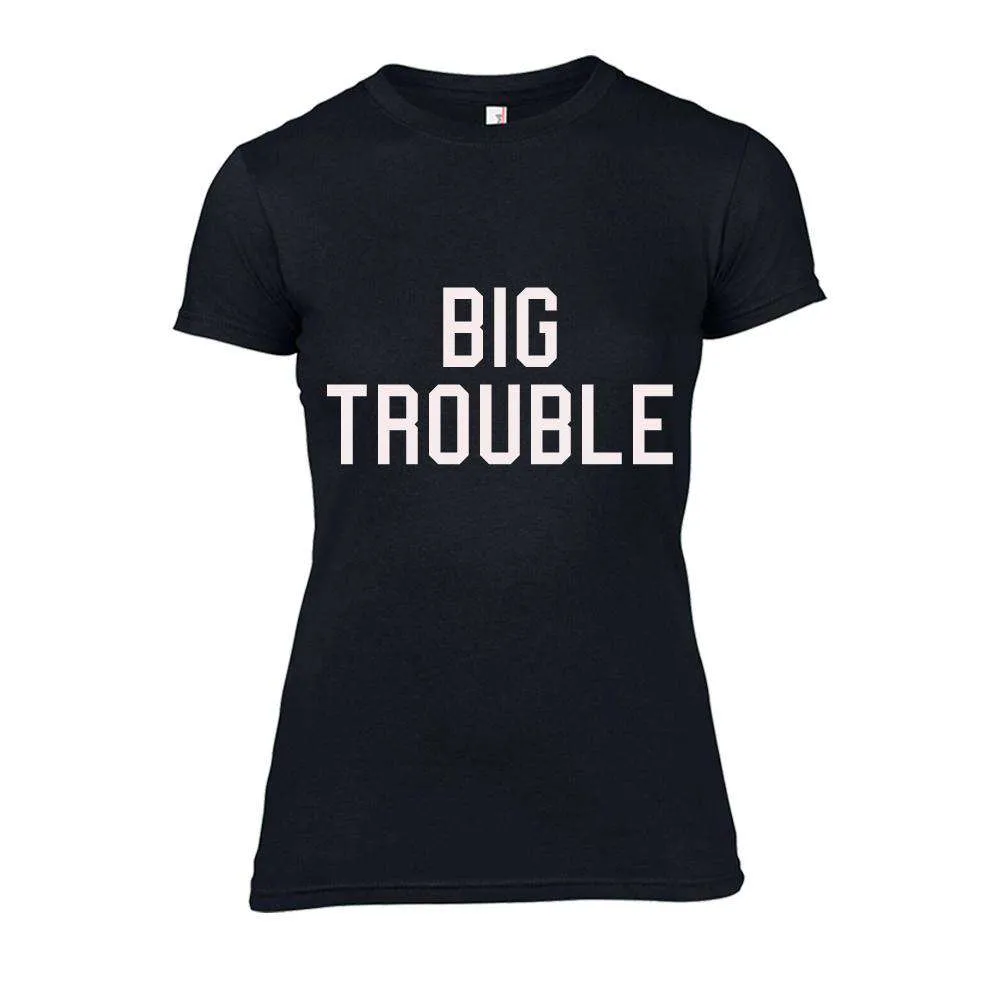 Big Trouble/Little Trouble Kid Matching Tees (MRK X)