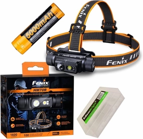 Huge Discount On Big Discount Fenix HM70R 1600 Lumen Rechargeable White/red LED Headlamp with EdisonBright Battery Carrying case Bundle |72% Off Sale Shop Online , low price and good quality in our store.