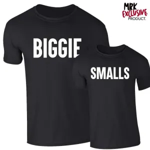 Biggie & Smalls Matching Kids Black Tees (MRK X) boys outfits online store