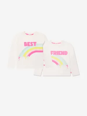 Billieblush Mädchen T-Shirt Set (2-teilig) in Elfenbein