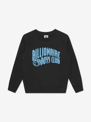 Billionaire Boys Club Kids Arch Logo Sweatshirt in Schwarz