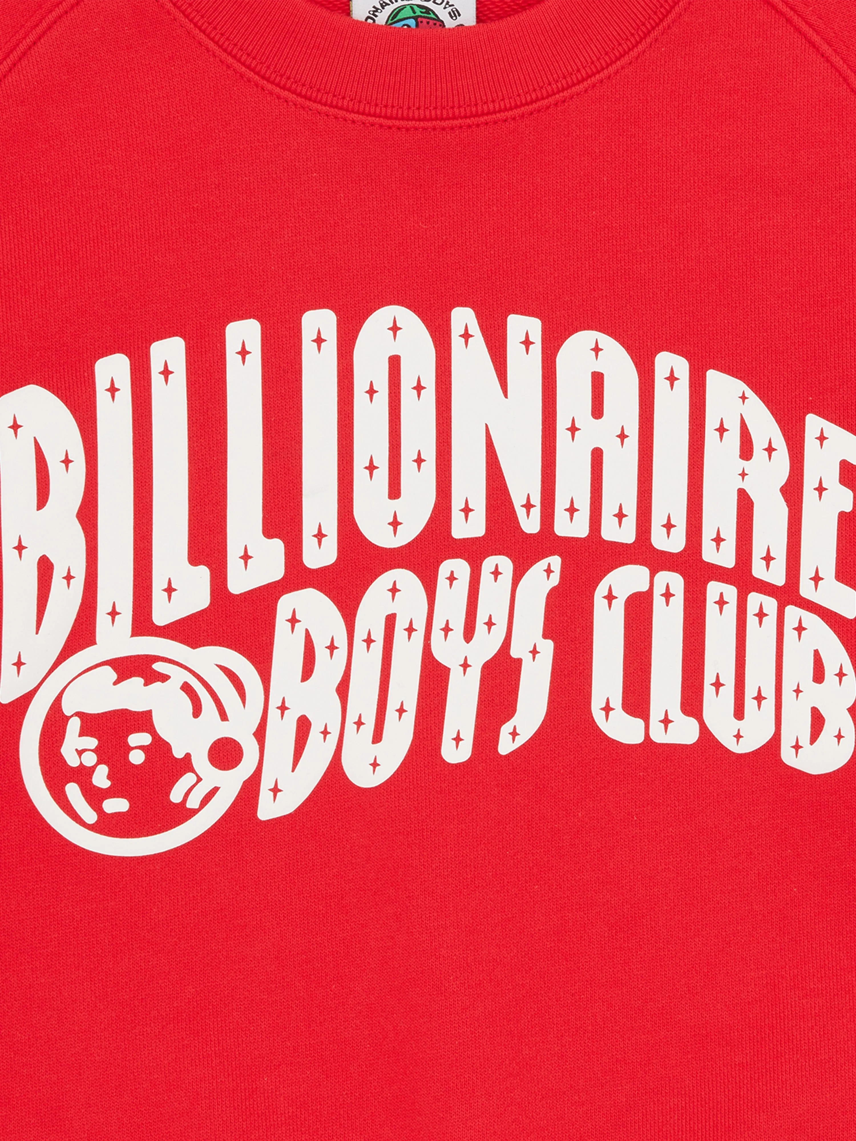 Billionaire Boys Club Kids Arch Logo Sweatshirt in Rot
