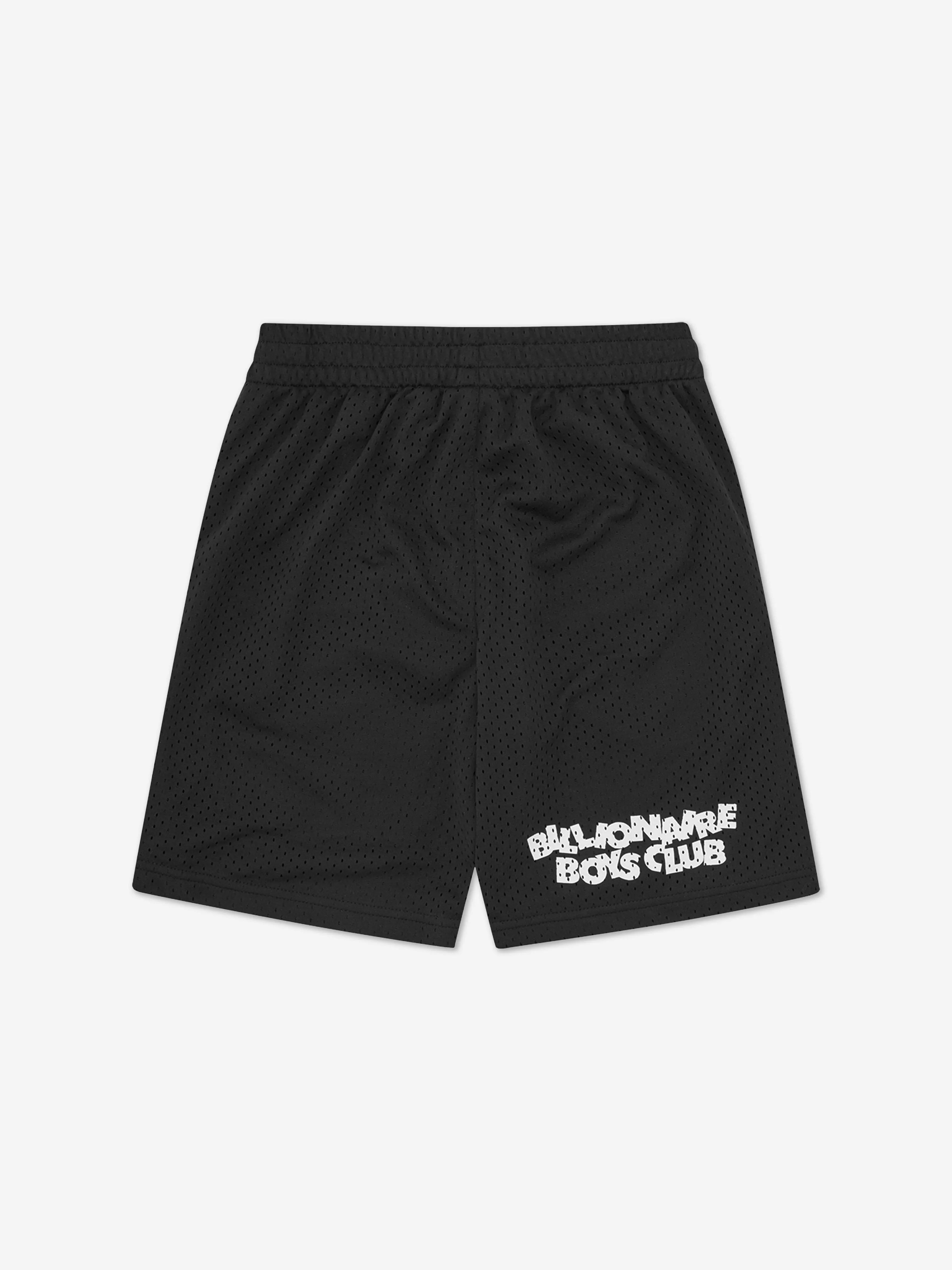 Billionaire Boys Club Kids Astro Mesh Basketball Shorts in Schwarz