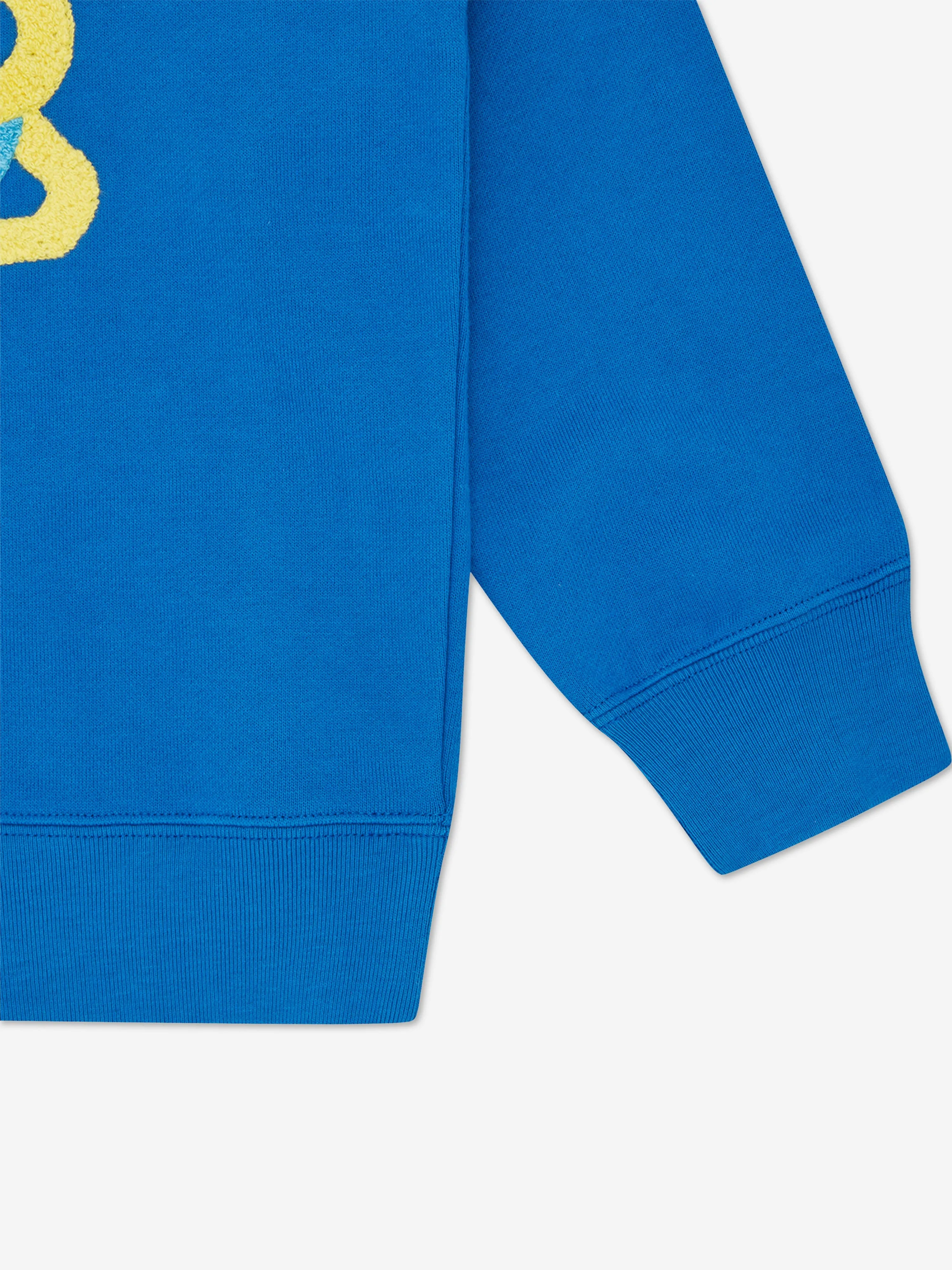 Billionaire Boys Club Kids Chainstitch Astro Popover Kapuzenpullover in Blau