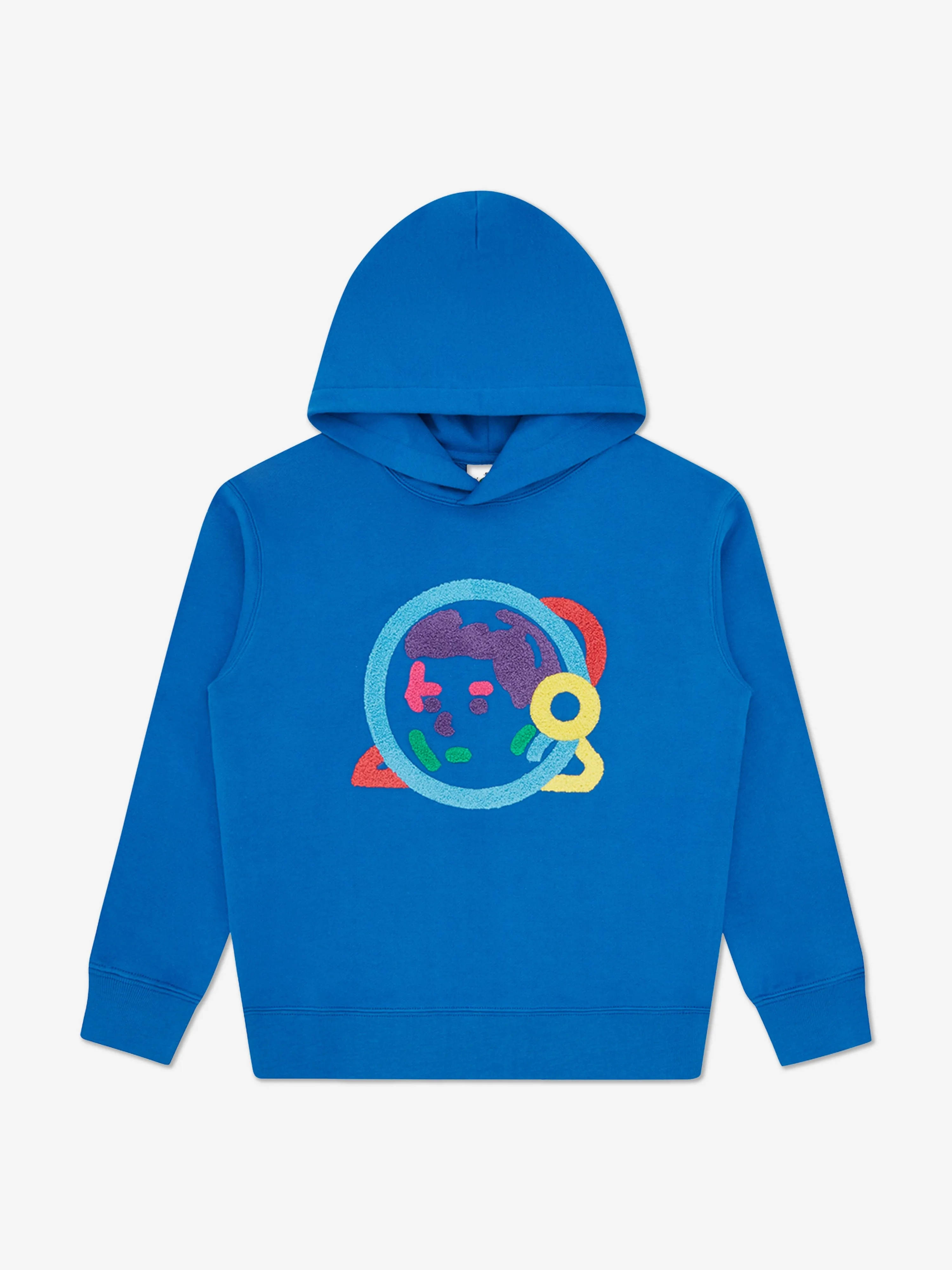 Billionaire Boys Club Kids Chainstitch Astro Popover Kapuzenpullover in Blau