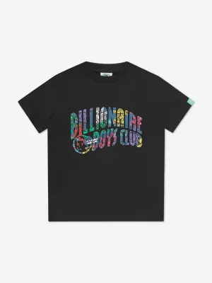 Billionaire Boys Club Kids Robot Arch Logo T-Shirt in Schwarz