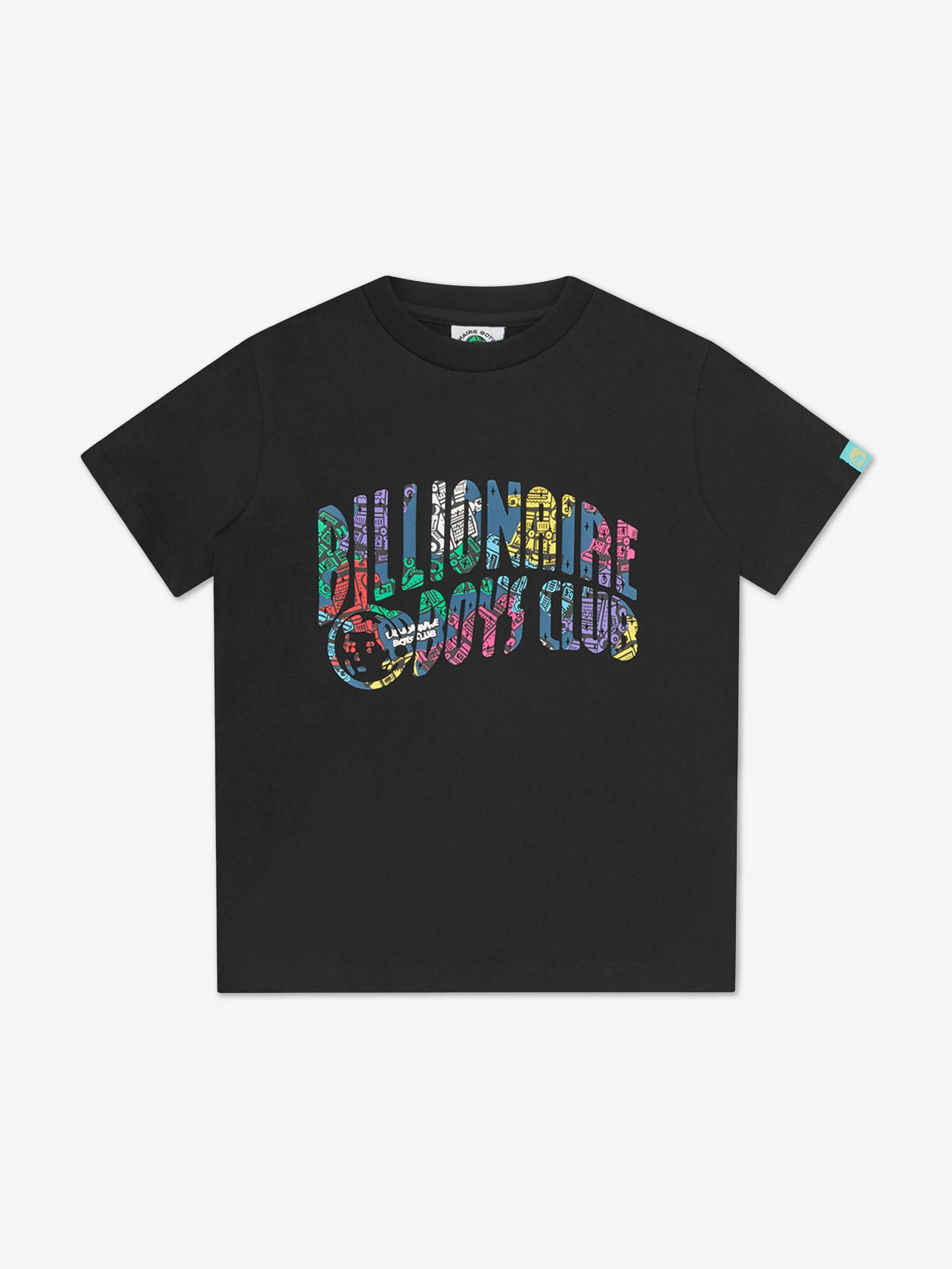 Billionaire Boys Club Kids Robot Arch Logo T-Shirt in Schwarz