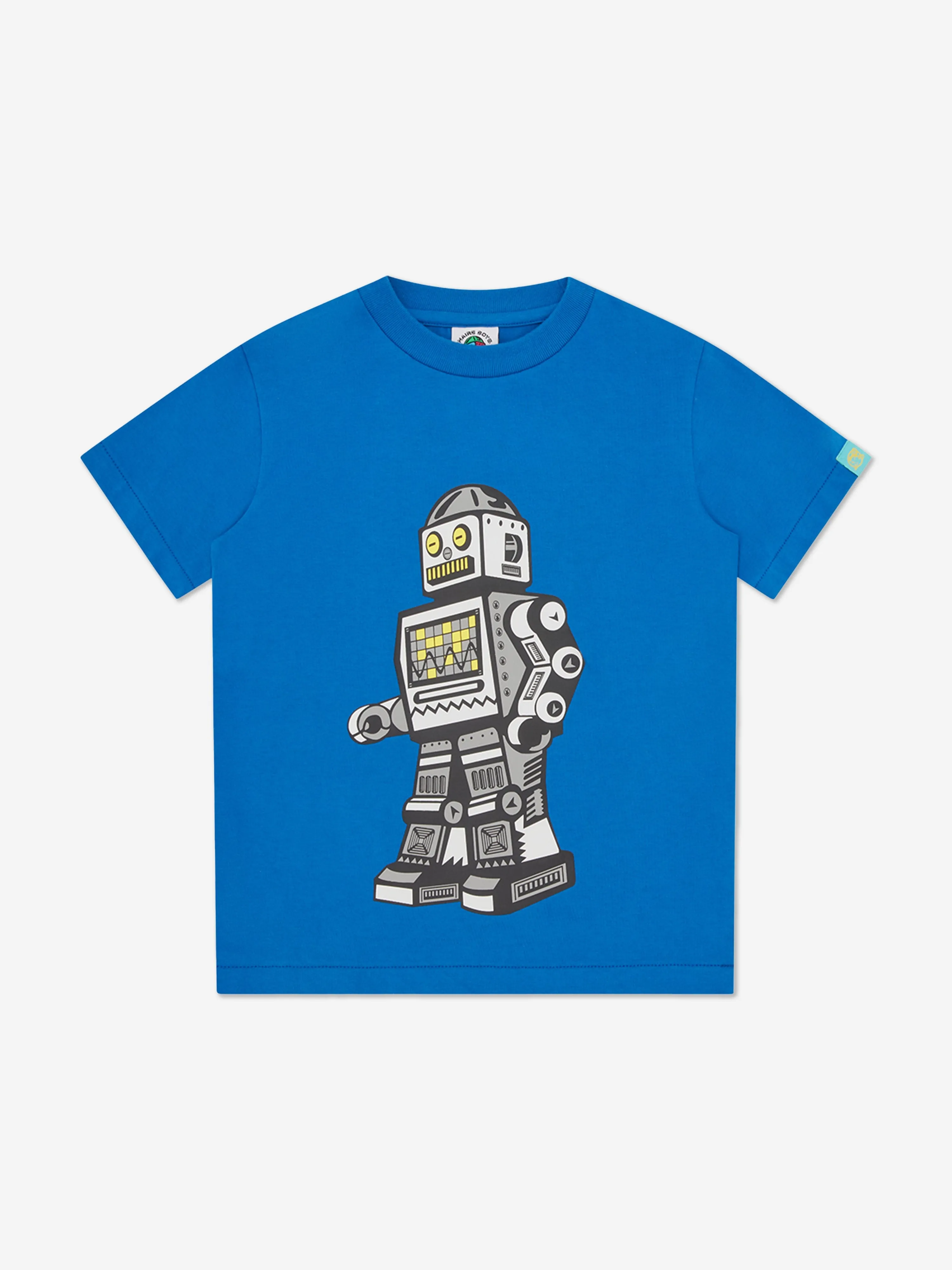 Billionaire Boys Club Kids Gehender Roboter T-Shirt in Blau