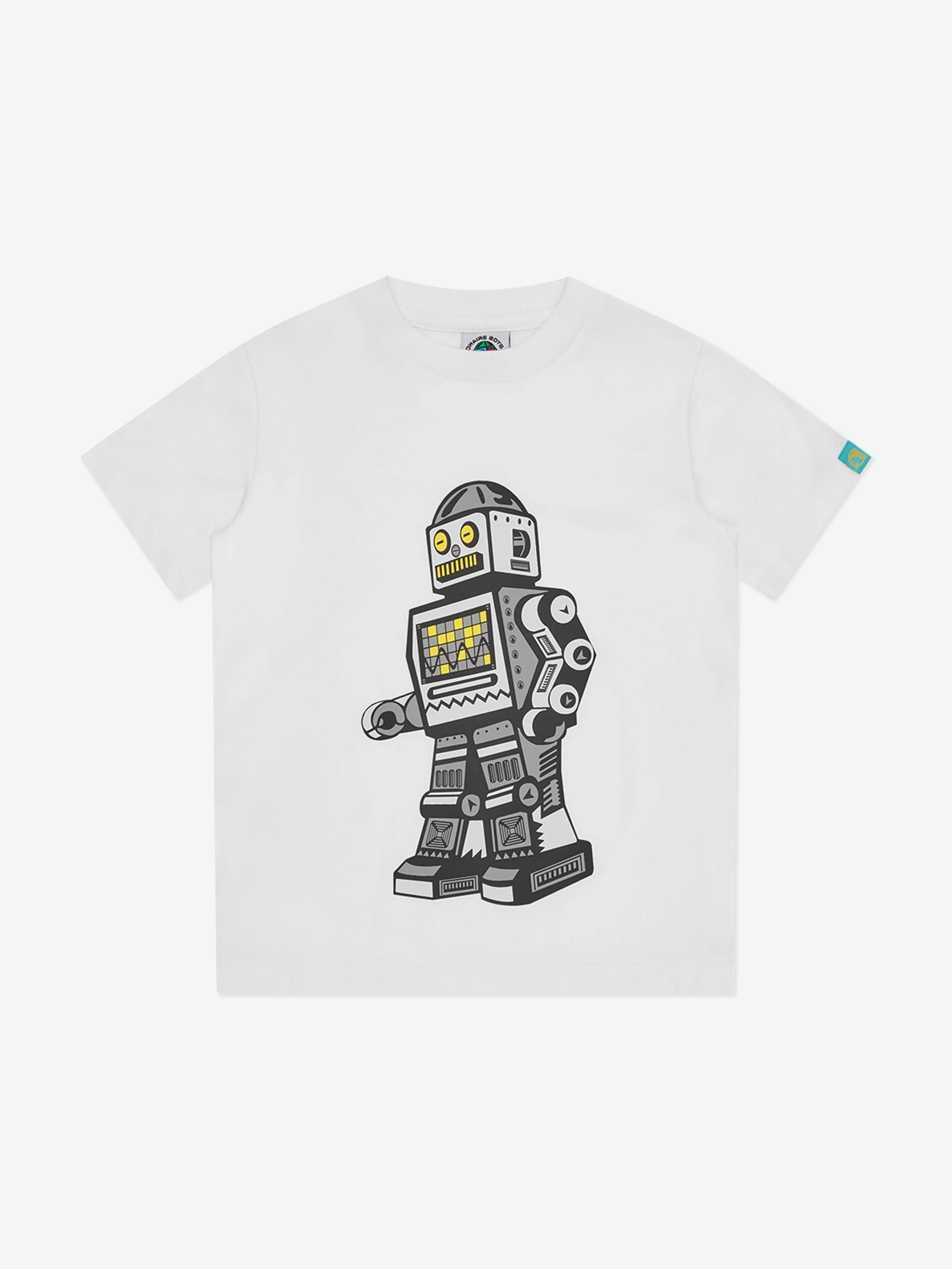 Billionaire Boys Club Kids Laufroboter T-Shirt in Weiß