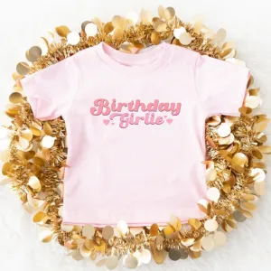 Birthday Girlie Kids T-shirt girls clothes cheap