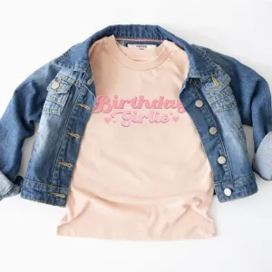 Birthday Girlie Kids T-shirt girls clothes cheap