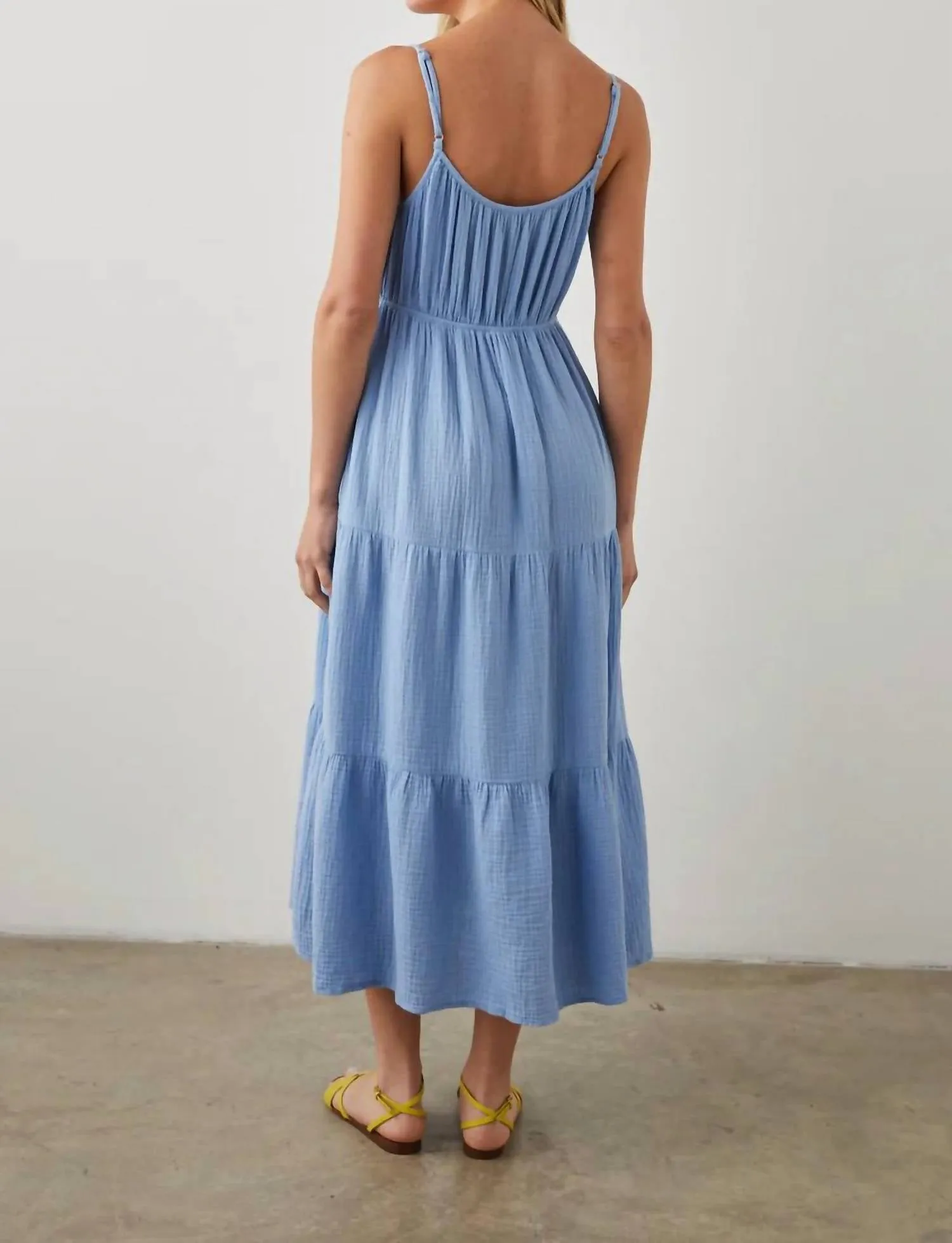 Blakely Dress In Vista Blue