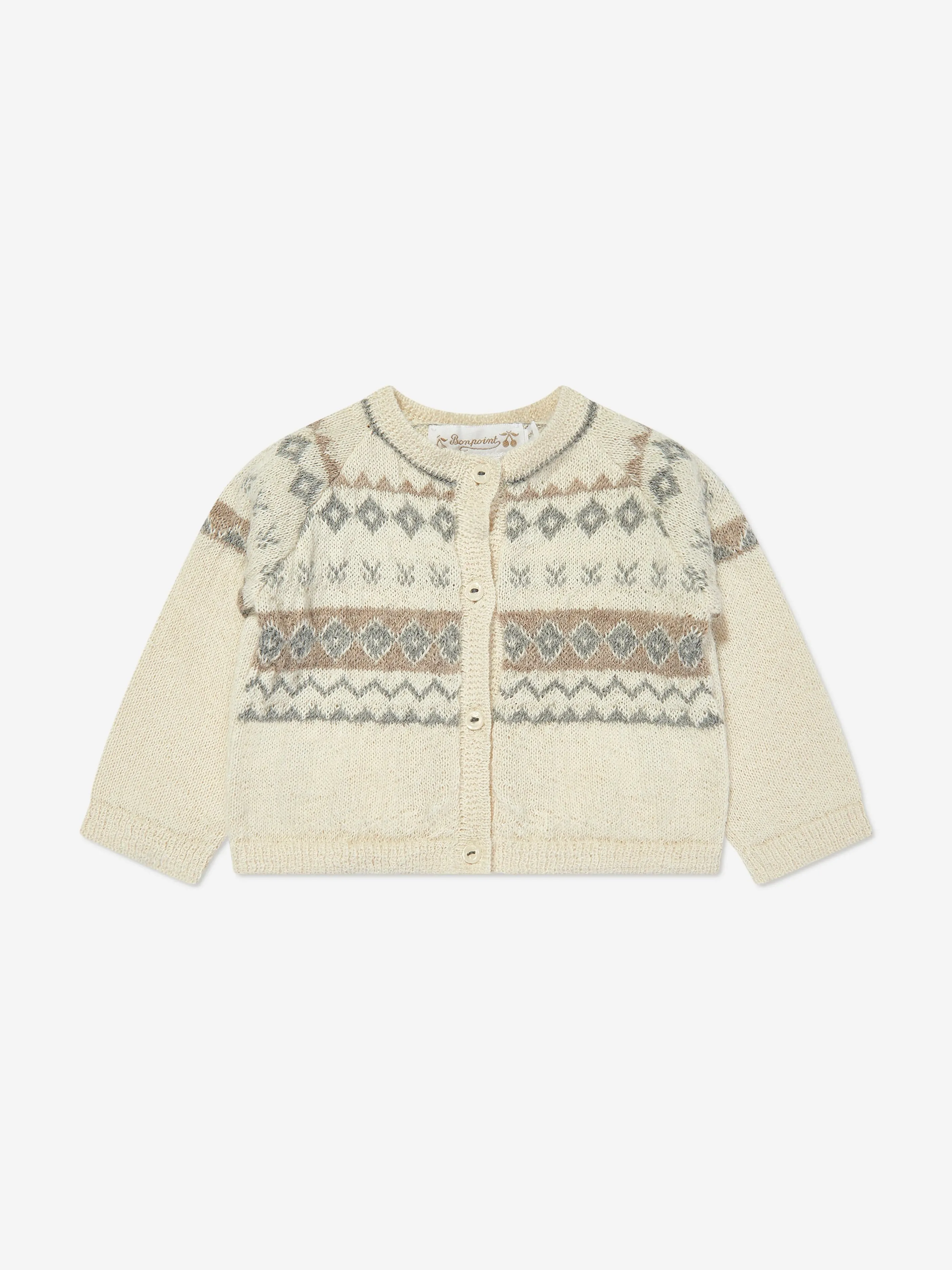 Bonpoint Baby Boys Griffin Hosen-Set in Elfenbein