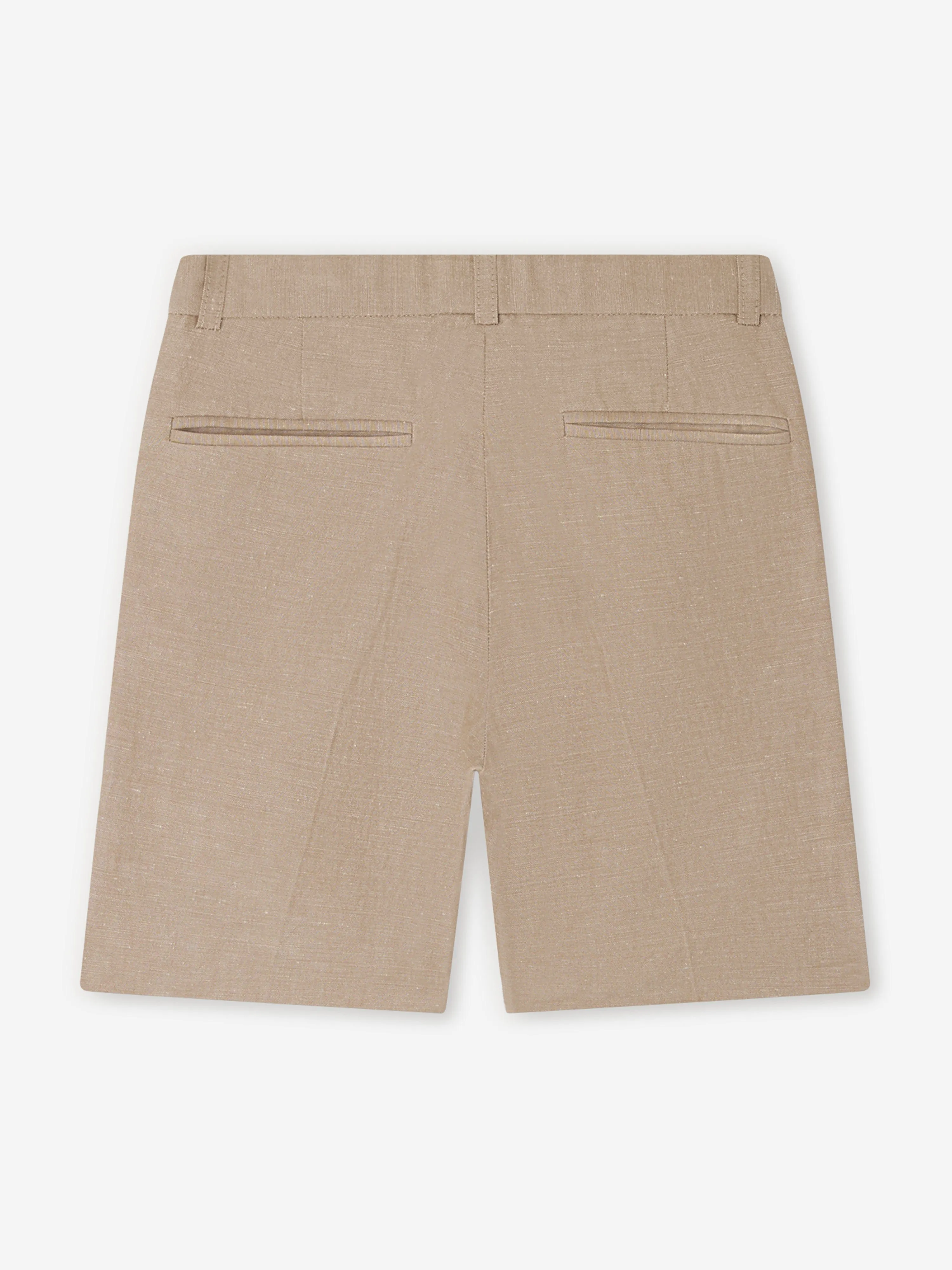Bonpoint Jungen Leinen Calvin Shorts in Braun