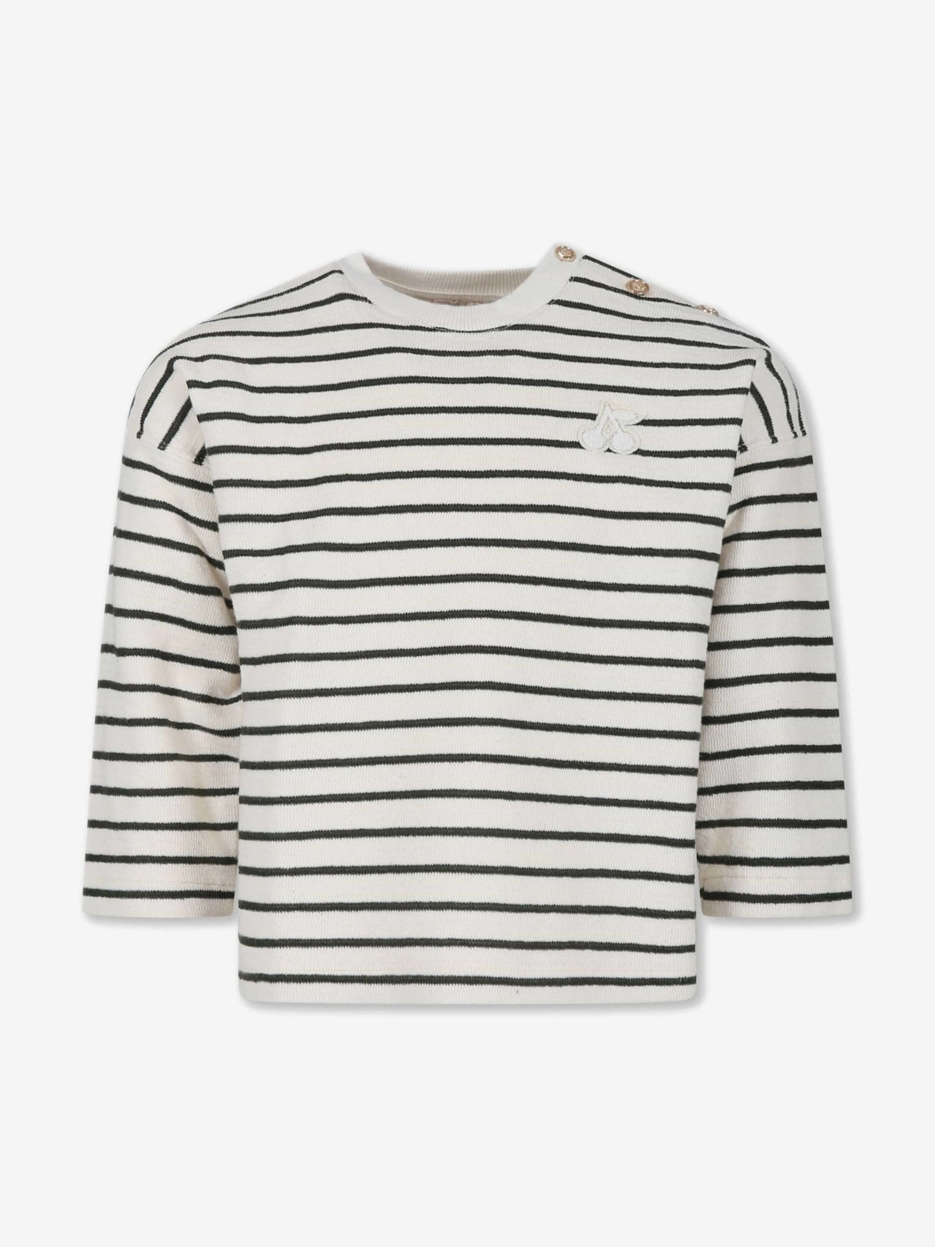 Bonpoint Mädchen Gestreiftes Gaya Sweatshirt in Mehrfarbig