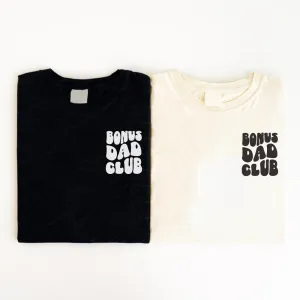 Bonus Dad Club Pocket Logo Graphic T-Shirt dad bod shirts discount