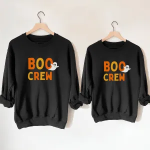 Boo Crew Ghost Matching Halloween Sweatshirts breastfeeding tops cheap