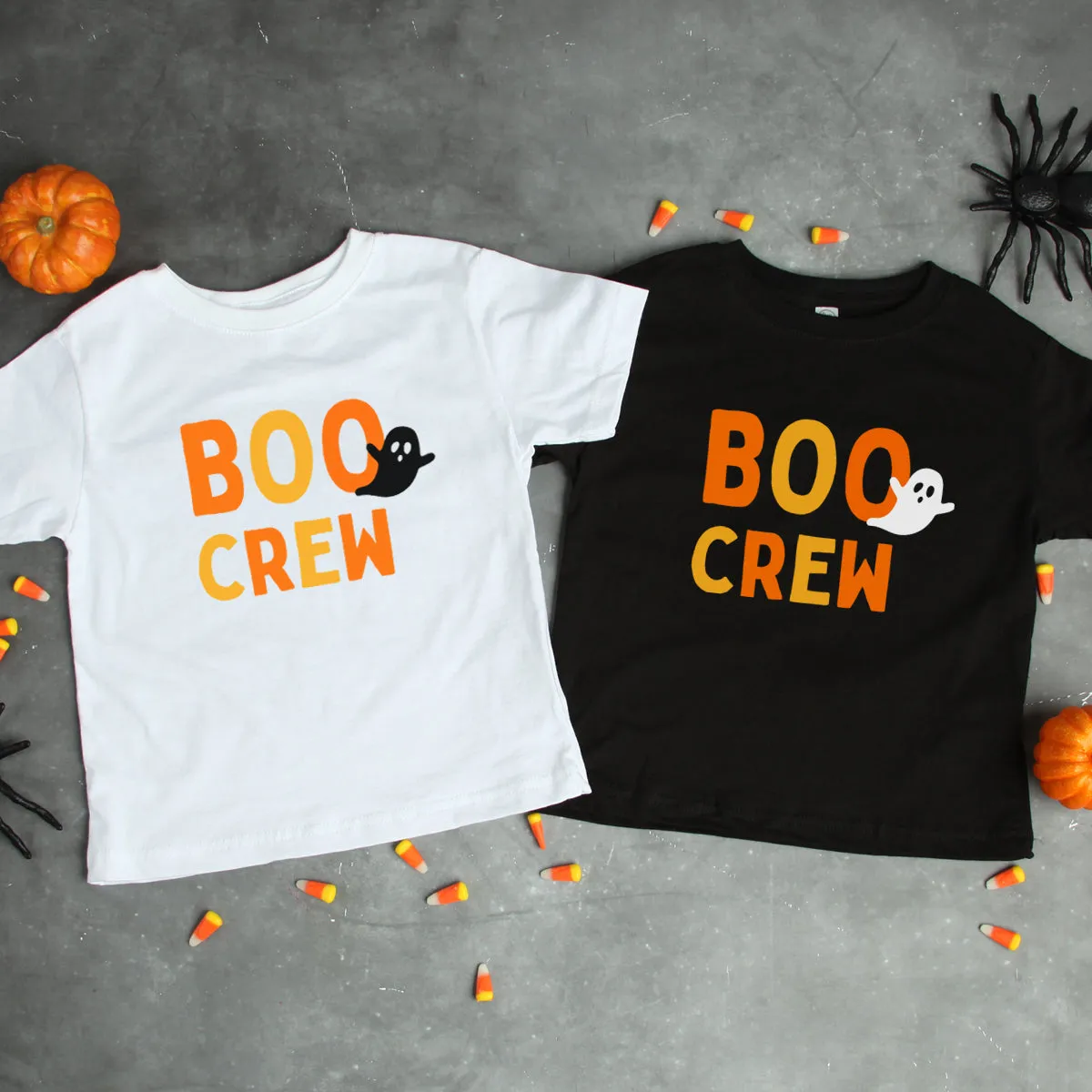 Boo Crew Ghost Matching Halloween T-Shirts