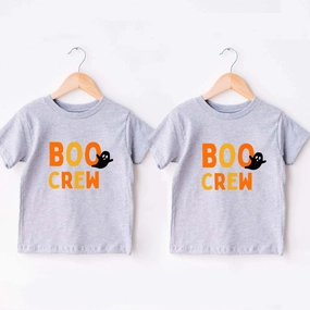 Boo Crew Ghost Matching Halloween T-Shirts girls jeans best deals
